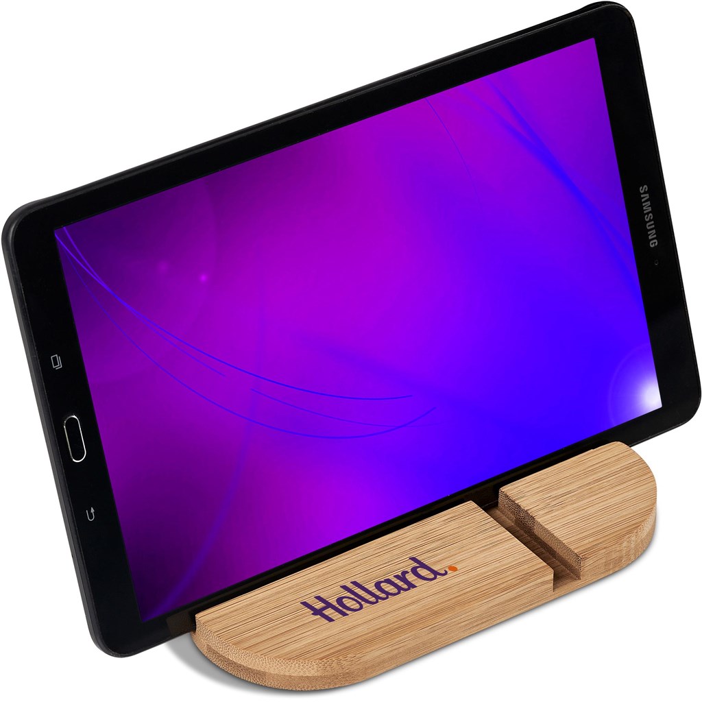 Okiyo Kurosu Bamboo Phone Stand - Image 2