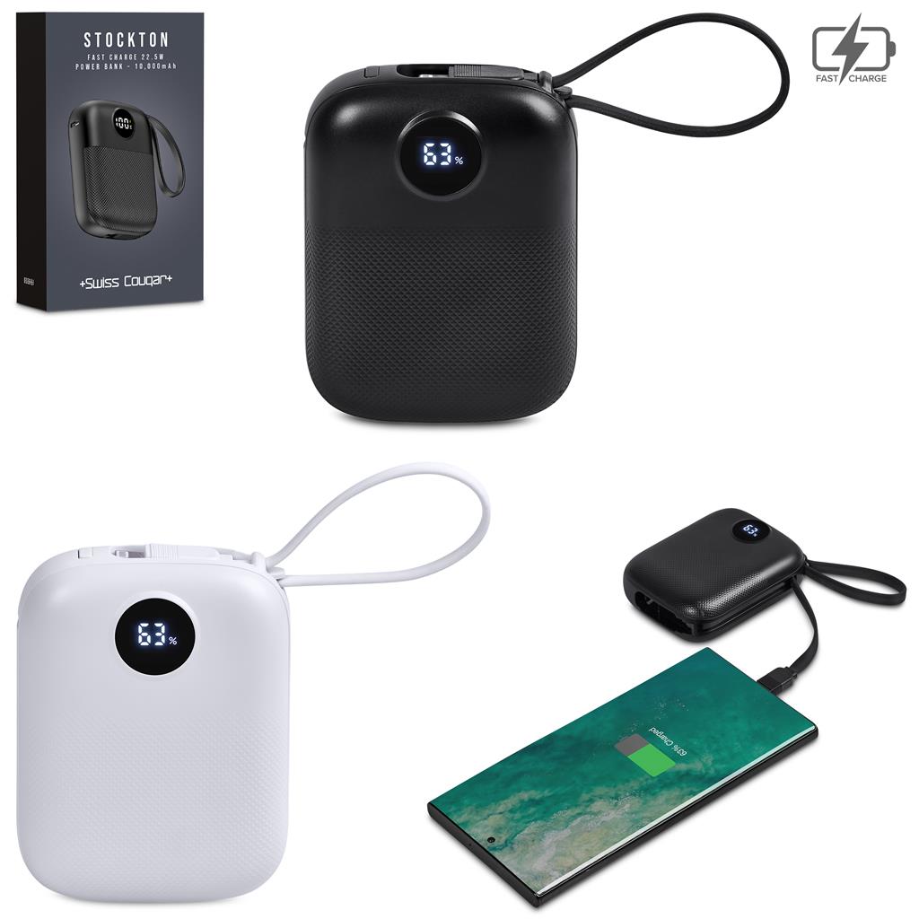 Swiss Cougar Stockton Fast Charge 22.5W Power Bank - Image 2