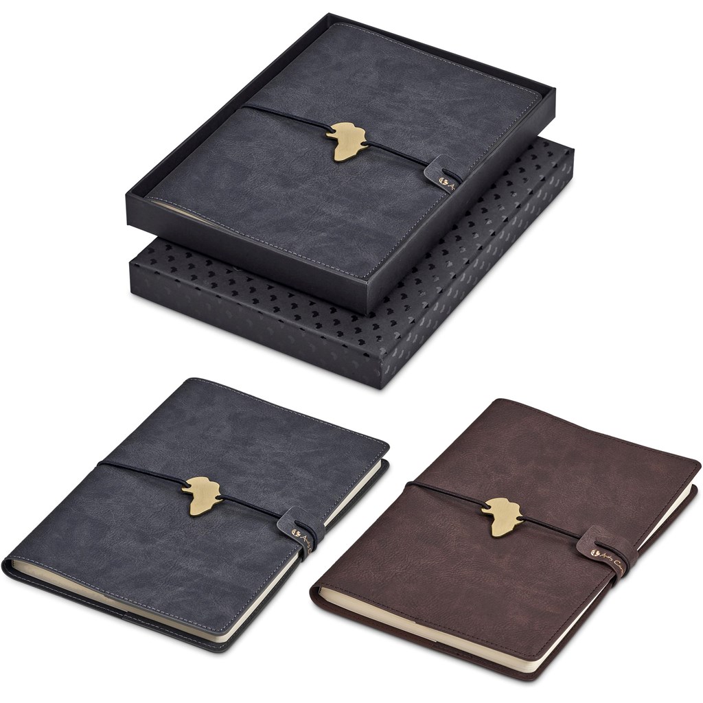 Andy Cartwright Afrique Cowskine A5 Soft Cover Notebook - Image 2