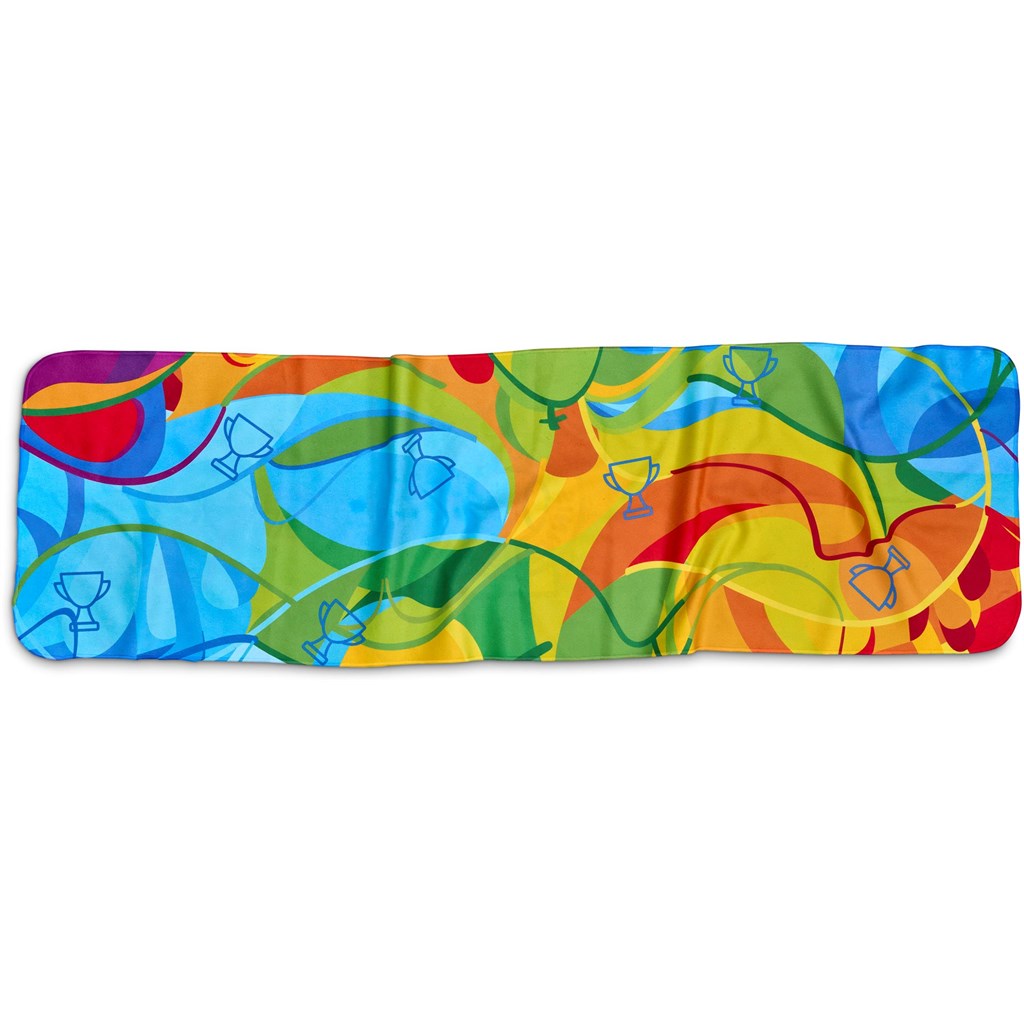 Pre-Printed Sample Hoppla Relay Sports Towel - Double - Image 2