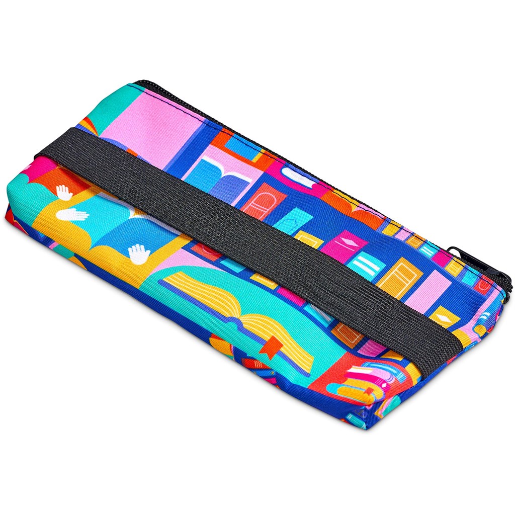 Hoppla Scribbler Polyester Large Pencil Case To Fit An A5 Notebook - Image 2