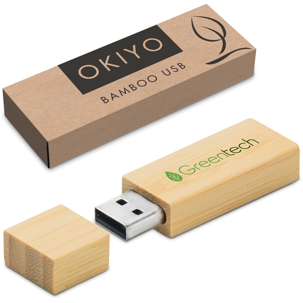 Okiyo Komorebi Bamboo Flash Drive - Image 2