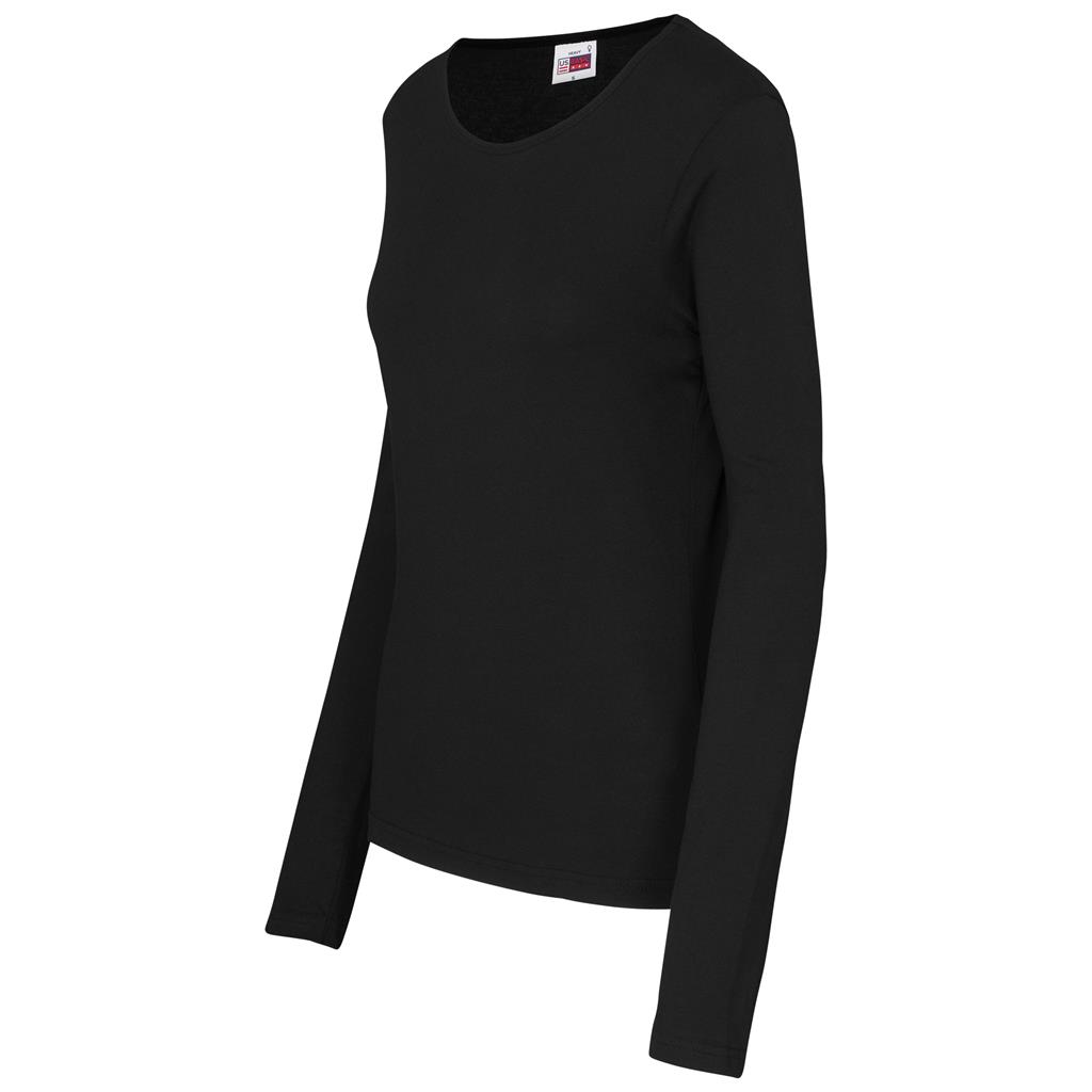 Ladies Long Sleeve Portland T-Shirt - Image 2