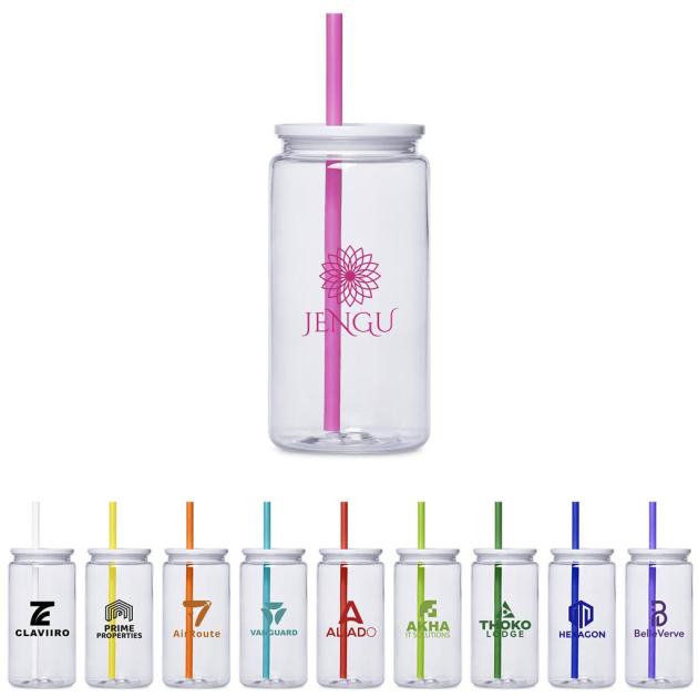 Altitude Mina Plastic Tumbler and Straw
