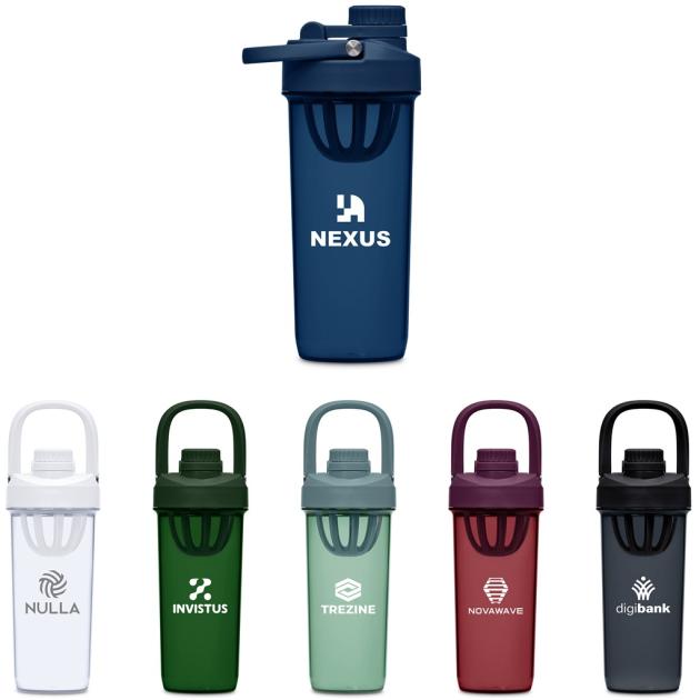 Serendipio Mondrian Plastic 2-in-1 Water Bottle