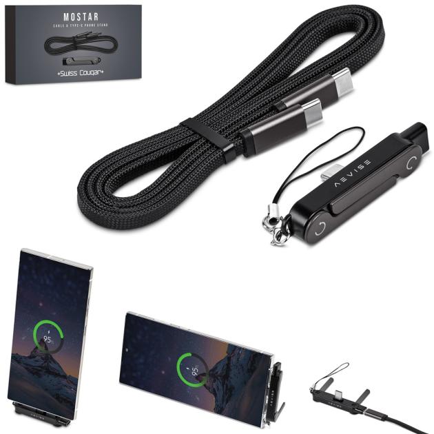 Swiss Cougar Mostar Fast Charge Cable & Type