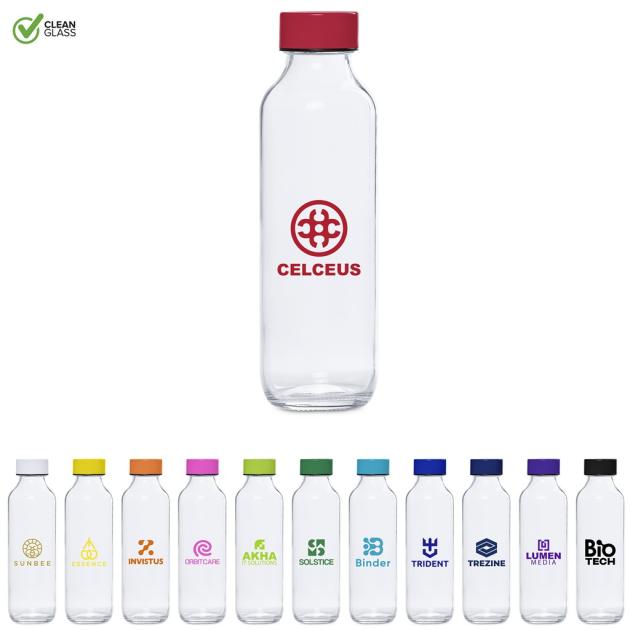 Kooshty Gladiola Glass Water Bottle