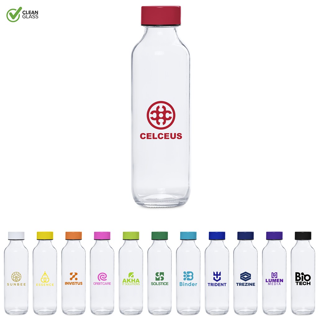 Kooshty Gladiola Glass Water Bottle