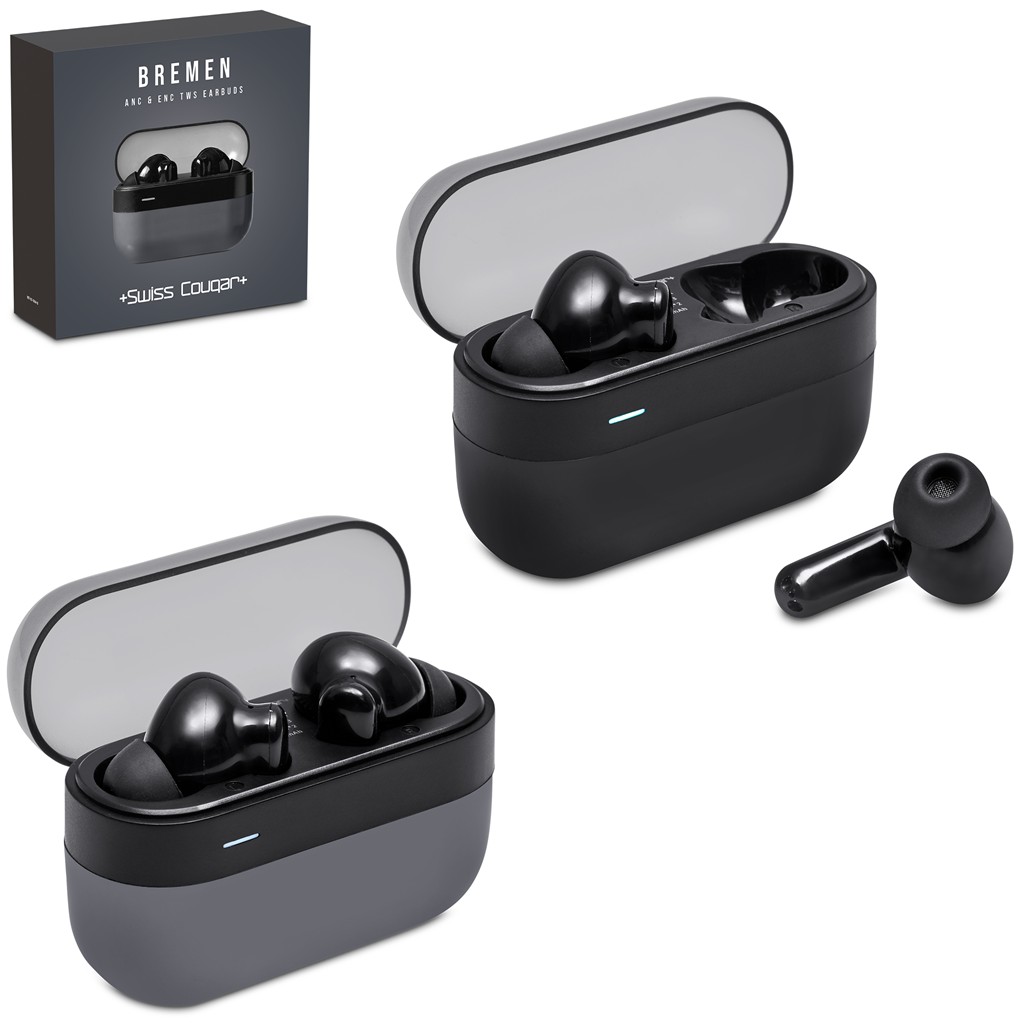 Swiss Cougar Bremen ANC And ENC TWS Earbuds - Image 2
